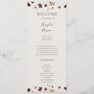 Cobre Burgundy   Programa Casamento de Beige