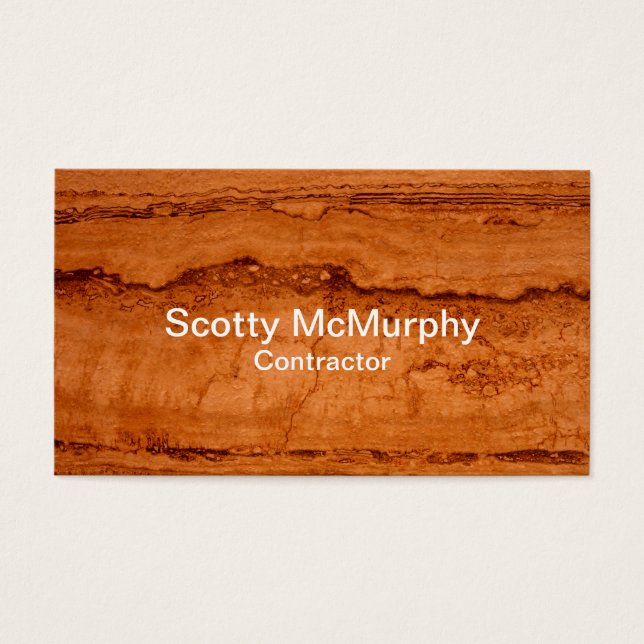 Cobre Canyon Granite, mármore de pedra âmbar (Frente)