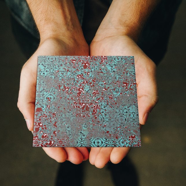 Cobre Enferrujado com Pátina de Cimento Texturizad (Criador carregado)