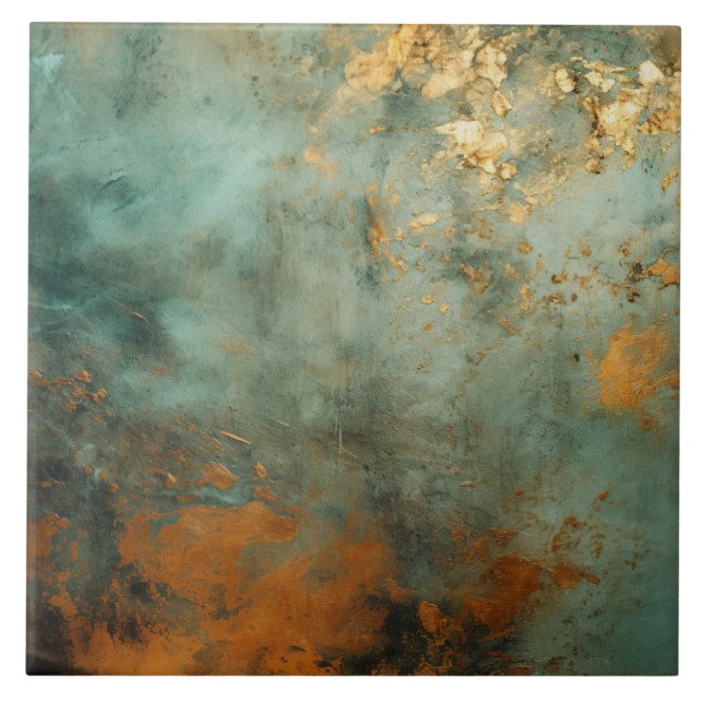 Cobre Patina - Metálico Russo (Frente)