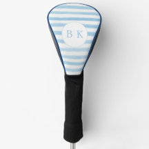 Cobrir de Cabeça de Golfe com Strike Blue Monogram