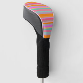 Cobrir De Cabeça De Golfe, Trilha Colorida De Cor 