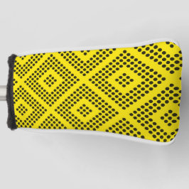 Cobrir de Cabeça do Clube de Golfe Amarelo