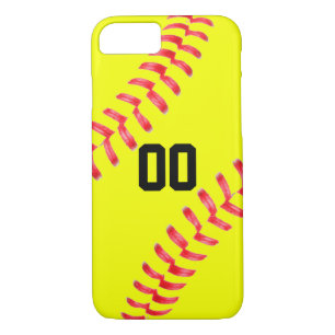 Cobrir de capas de iphone Personalizada de Softbal