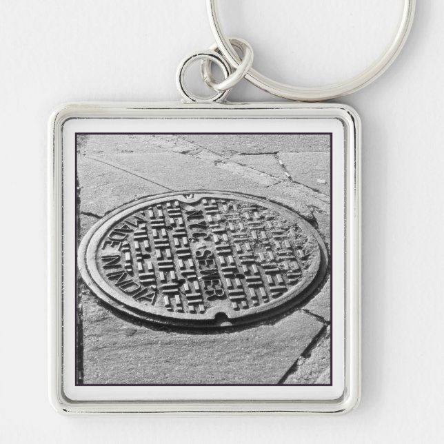Cobrir de Chaveiro de de NYC Manhole (Frente)