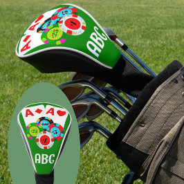 Cobrir de driver Poker Red Aces - Personalizável