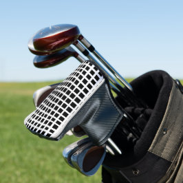 Cobrir de Polka Putter Golf Quadrado