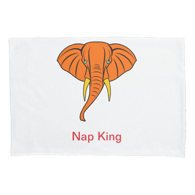 Cobrir de Travesseiro Nap King Elephant (Frente-Esquerda)
