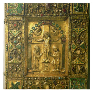 Cobrir do evangelho, Ottonian, Alemanha, século X