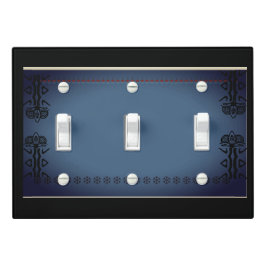 Cobrir do interruptor de luz celeste, preto no ven