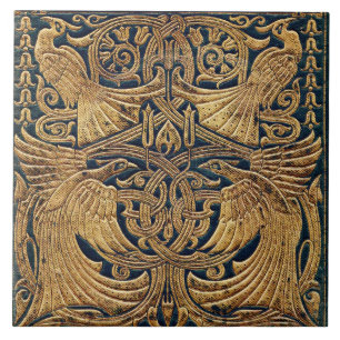 Cobrir do Livro Peacock Art Nouveau, Vitoriano