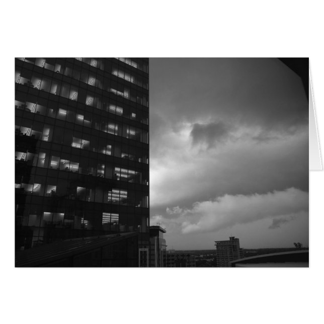 Cobrir em nuvem, cartão (Frente Horizontal)