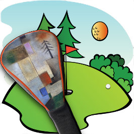 Cobrir GOLF HEAD - "Small Fir" por Paul Klee