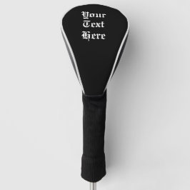 Cobrir Personalizado de Cabeça de Golfe