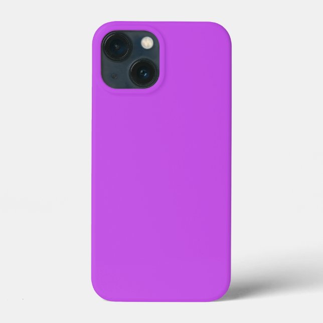Cobrir Roxo Iphone/Personalizável (Verso)
