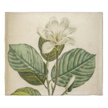 Cobrir White Magnolia King Duvet