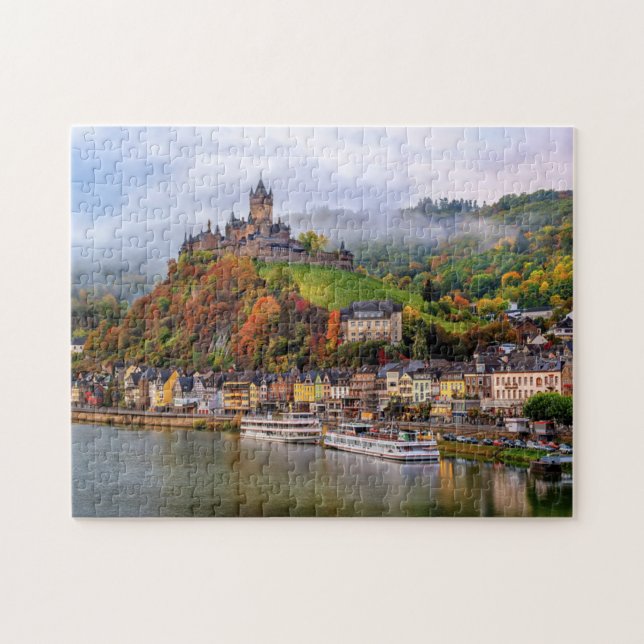 Cochem Castle Quebra-cabeça (Horizontal)