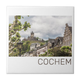 Cochem Moselle Panorama Alemanha Souvenir