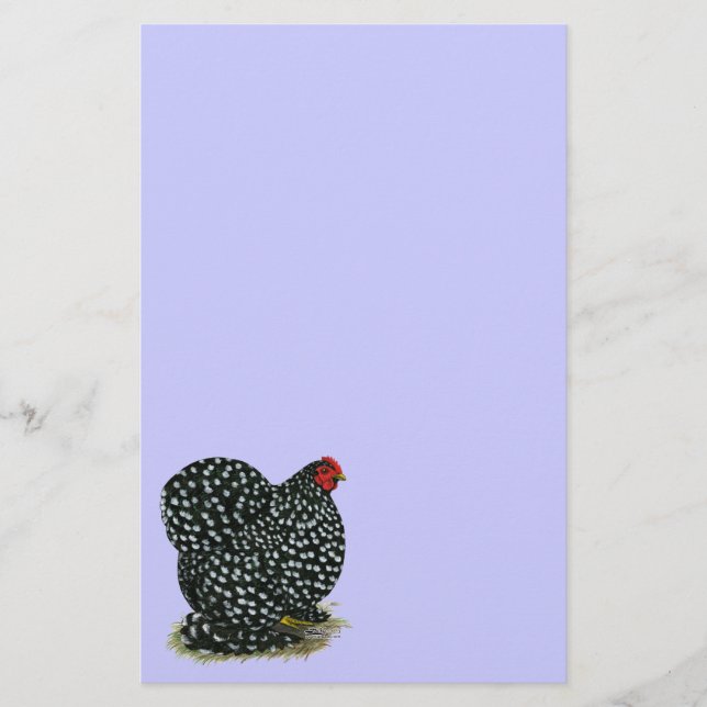 Cochin Mottled Hen (Frente)