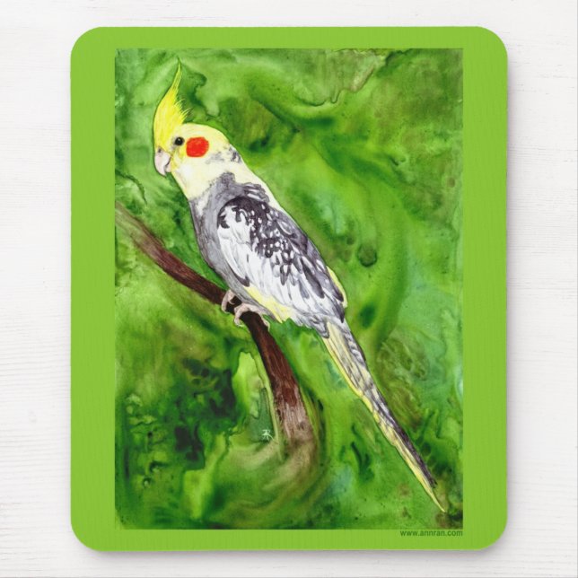 Cockatiel Mousepad (Frente)