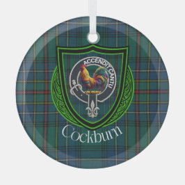 Cockburn Scottish Clan Tartan & Crest