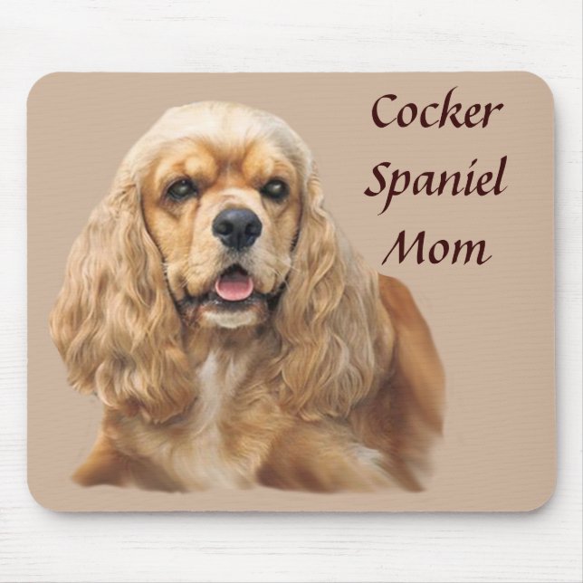 Cocker spaniel apenas Mousepad adorável (Frente)