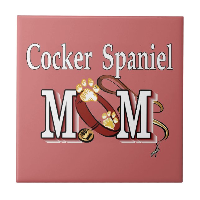 Cocker Spaniel Dog Mãe (Frente)