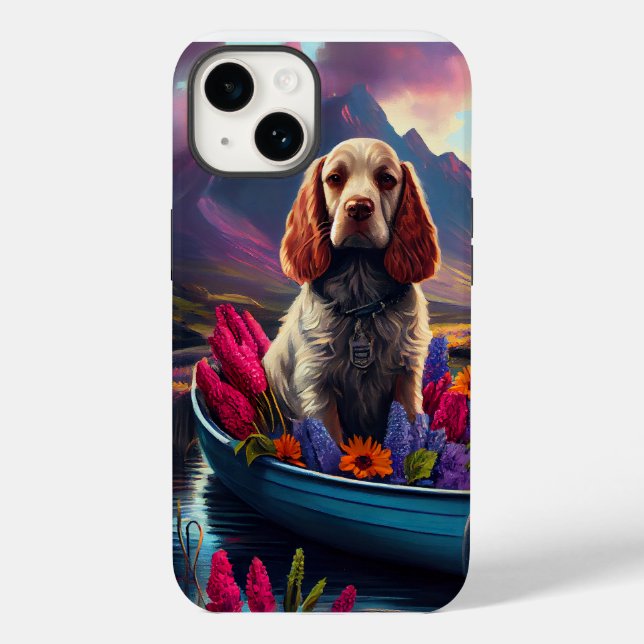 Cocker Spaniel em uma Canoa: Uma Aventura Cênica (Verso)