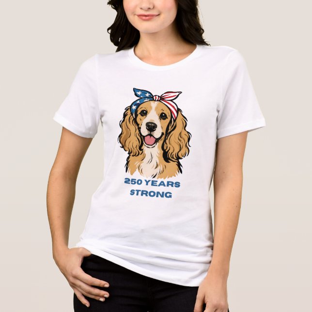 Cocker Spaniel Patriota  (Frente)