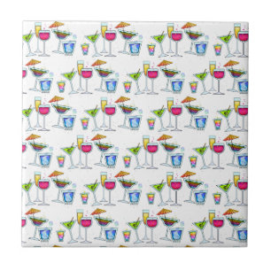 COCKTAIL ACIMA DO AZULEJO DOS VIDROS - PORTA COPOS