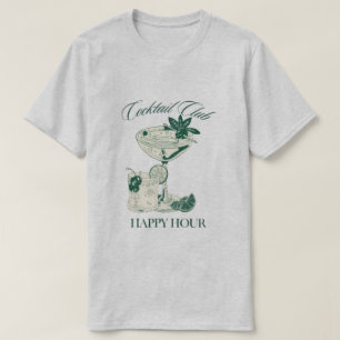 "Cocktail Club Happy Hour" Camiseta para Amantes d