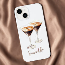 Cocktail de Café Espresso Martini Marrom Nome Pers