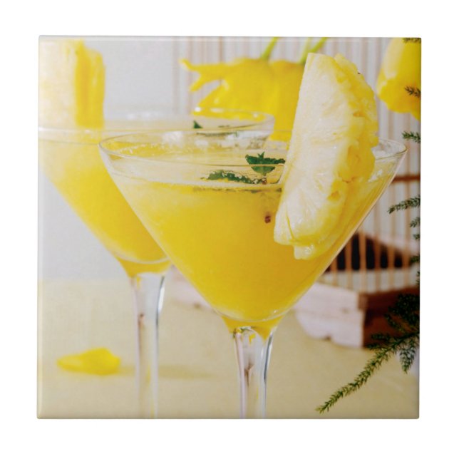 Cocktail de Fresca de abacaxi e gengibre (Frente)