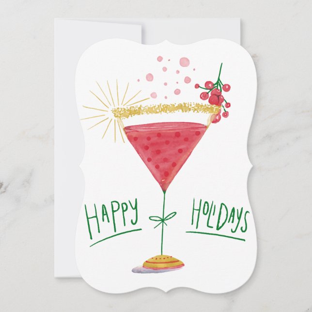 cocktail de natal feliz (Frente)