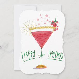 cocktail de natal feliz