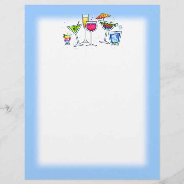 COCKTAIL GLASSES LETTERHEAD (Frente)