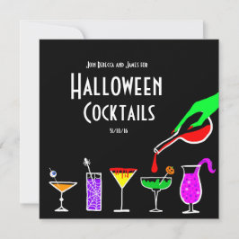cocktails Black Halloween bebem convite de festas