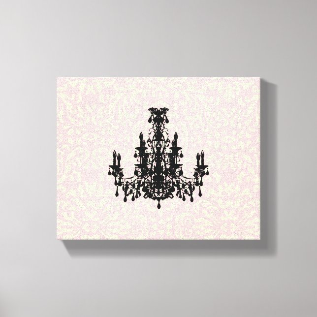 Coco Chandelier ~ Canvas 0,75" Espessa (Frente)
