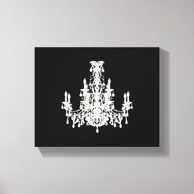 Coco Chandelier ~ Canvas 0,75" Espessa (Frente)