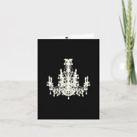 Coco Chandelier ~ Cartão / Convites