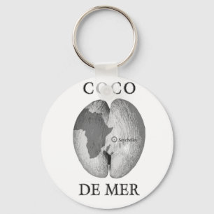 Coco De Mer Chaveiro