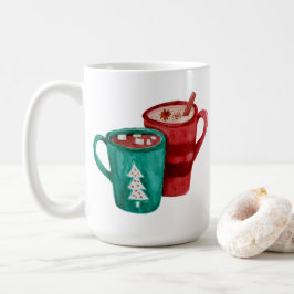 Coco para duas canecas de café