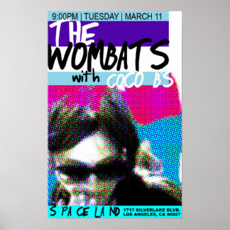 CoCoB em Spaceland Poster