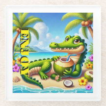 COCODRILLO COM ÁGUA COCO