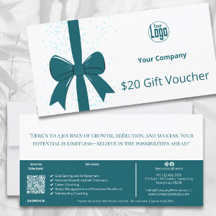 Cód. QR - Placa de Voucher de Serviços de Treiname