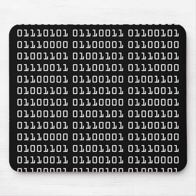 Código binário Mousepad (Frente)