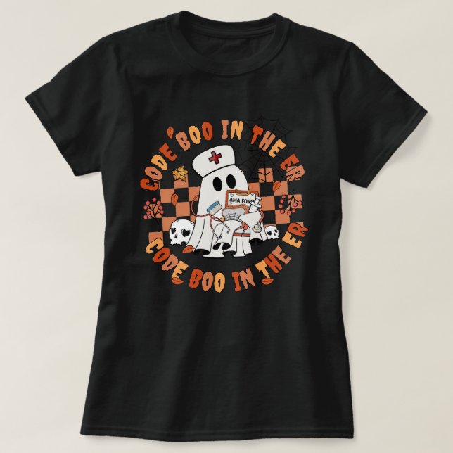 Código Boo Na Camisa Er (Frente do Design)