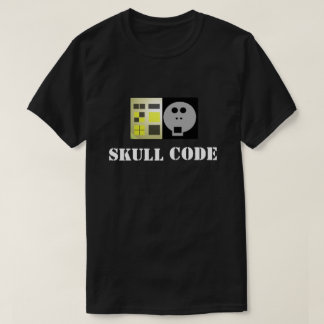 Código Caveira V2: Camiseta Gráfica Skullnskin Por