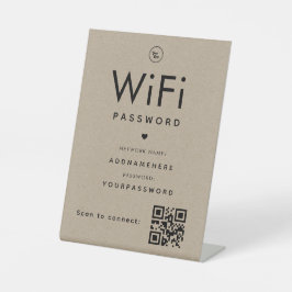 Código de senha do Kraft WiFi Logotipo comercial Q