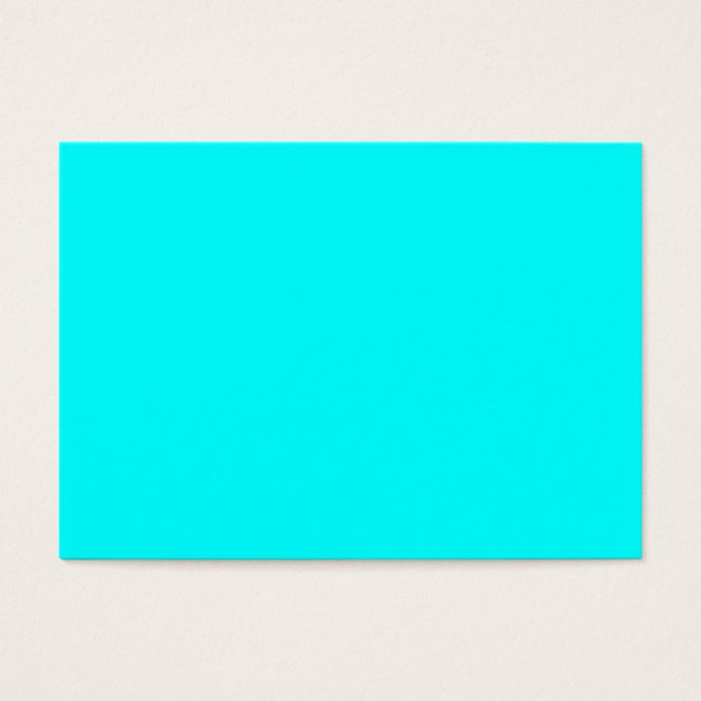 Código hexadecimal azul claro Neon 00ffff (Frente)